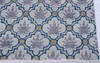 Chobi Blue Runner Hand Knotted 27 X 99 Area Rug 700-146564 Thumb 4