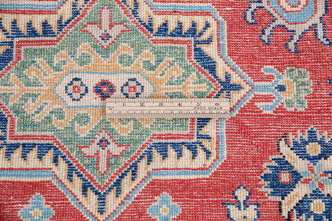 Kazak Red Hand Knotted 40 X 59 Area Rug 700-146568 Image 6