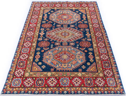 Kazak Blue Hand Knotted 311 X 510 Area Rug 700-146569 Image 1