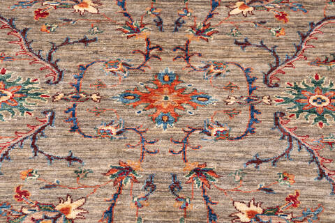 Chobi Brown Hand Knotted 36 X 48 Area Rug 700-146574 Image 3