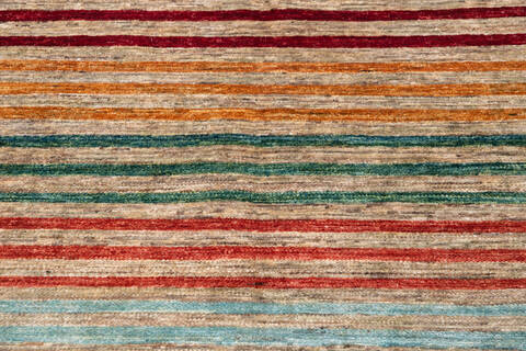 Chobi Multicolor Hand Knotted 41 X 510 Area Rug 700-146576 Image 3