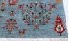 Chobi Blue Hand Knotted 510 X 81 Area Rug 700-146579 Thumb 4