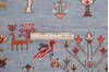 Chobi Blue Hand Knotted 510 X 81 Area Rug 700-146579 Thumb 6