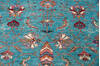 Chobi Blue Hand Knotted 510 X 711 Area Rug 700-146581 Thumb 3