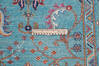 Chobi Blue Hand Knotted 510 X 711 Area Rug 700-146581 Thumb 6