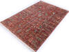 Chobi Orange Hand Knotted 42 X 60 Area Rug 700-146583 Thumb 2