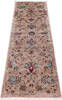 Chobi Beige Runner Hand Knotted 25 X 80 Area Rug 700-146585 Thumb 1