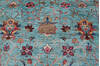 Chobi Green Hand Knotted 51 X 69 Area Rug 700-146587 Thumb 3