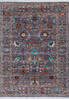 Chobi Purple Hand Knotted 510 X 80  Area Rug 700-146588 Thumb 0