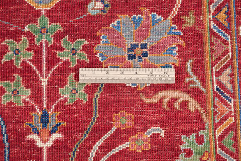 Chobi Red Hand Knotted 59 X 85 Area Rug 700-146589 Image 6