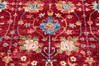 Chobi Red Hand Knotted 59 X 85  Area Rug 700-146589 Thumb 3