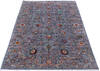 Chobi Blue Hand Knotted 58 X 80 Area Rug 700-146591 Thumb 1