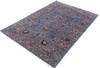 Chobi Blue Hand Knotted 58 X 80 Area Rug 700-146591 Thumb 2