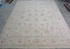 Chobi Beige Hand Knotted 711 X 911  Area Rug 100-146593 Thumb 1