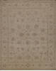 Chobi Beige Hand Knotted 711 X 911  Area Rug 100-146593 Thumb 0