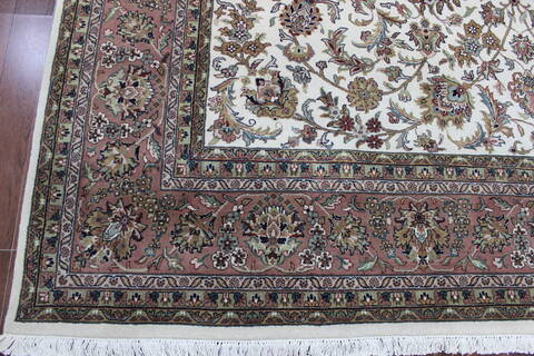 Persian Beige Hand Knotted 82 X 116 Area Rug 902-146610 Image 1