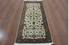 Persian Beige Runner Hand Knotted 27 X 67 Area Rug 902-146626 Thumb 0