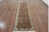 Persian Beige Runner Hand Knotted 27 X 810  Area Rug 902-146631 Thumb 0