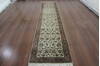 Persian Beige Runner Hand Knotted 27 X 131  Area Rug 902-146632 Thumb 0