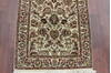 Persian Beige Runner Hand Knotted 27 X 198  Area Rug 902-146637 Thumb 1