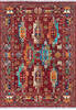 Chobi Red Hand Knotted 50 X 610  Area Rug 700-146648 Thumb 0
