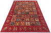 Chobi Red Hand Knotted 611 X 100  Area Rug 700-146650 Thumb 1