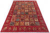 Chobi Red Hand Knotted 611 X 100 Area Rug 700-146650 Thumb 1