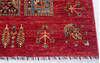 Chobi Red Hand Knotted 611 X 100 Area Rug 700-146650 Thumb 4