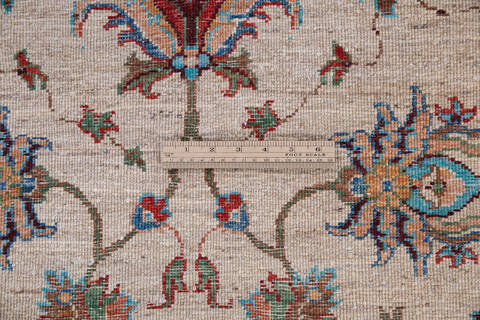 Chobi Brown Runner Hand Knotted 26 X 80 Area Rug 700-146653 Image 6