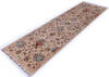 Chobi Brown Runner Hand Knotted 26 X 80 Area Rug 700-146653 Thumb 2