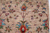 Chobi Brown Runner Hand Knotted 26 X 80 Area Rug 700-146653 Thumb 3