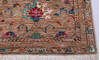 Chobi Brown Runner Hand Knotted 210 X 100  Area Rug 700-146658 Thumb 4