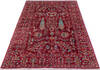 Chobi Red Hand Knotted 59 X 86  Area Rug 700-146659 Thumb 1