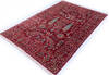 Chobi Red Hand Knotted 59 X 86  Area Rug 700-146659 Thumb 2
