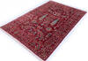 Chobi Red Hand Knotted 59 X 86 Area Rug 700-146659 Thumb 2