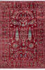 Chobi Red Hand Knotted 59 X 86  Area Rug 700-146659 Thumb 0