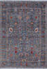 Chobi Grey Hand Knotted 510 X 81 Area Rug 700-146661 Thumb 0