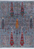 Chobi Grey Hand Knotted 510 X 710  Area Rug 700-146662 Thumb 0