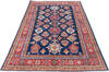 Kazak Blue Hand Knotted 66 X 910  Area Rug 700-146666 Thumb 1