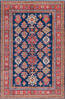 Kazak Blue Hand Knotted 66 X 910  Area Rug 700-146666 Thumb 0