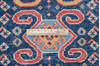 Kazak Blue Runner Hand Knotted 27 X 97 Area Rug 700-146667 Thumb 6