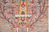 Chobi Brown Runner Hand Knotted 27 X 99 Area Rug 700-146669 Thumb 6