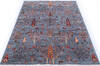 Chobi Grey Hand Knotted 510 X 84 Area Rug 700-146670 Thumb 1