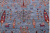 Chobi Grey Hand Knotted 510 X 84 Area Rug 700-146670 Thumb 3