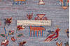 Chobi Grey Hand Knotted 510 X 84 Area Rug 700-146670 Thumb 6