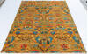Chobi Yellow Hand Knotted 62 X 810 Area Rug 700-146674 Thumb 1