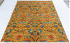 Chobi Yellow Hand Knotted 62 X 810  Area Rug 700-146674 Thumb 1