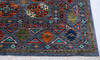 Chobi Grey Hand Knotted 83 X 107  Area Rug 700-146679 Thumb 4