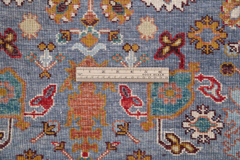 Chobi Grey Hand Knotted 42 X 56 Area Rug 700-146680 Image 6