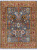 Chobi Grey Hand Knotted 42 X 56  Area Rug 700-146680 Thumb 0